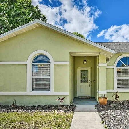 Palm Coast Family Home With Private Pool And Lanai!